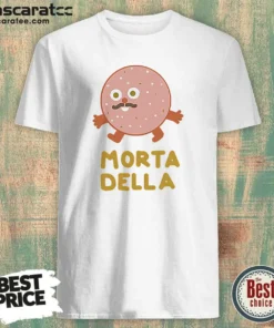 Funny Mortadella Food Cartoon Character Salami Meat