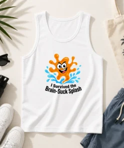 Hot Cheeky Brain Suck Amoeba Minimalist Tank Top