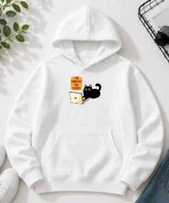 Hot I Fix Problems You Created Hoodie in black with front graphic print and kangaroo pocket