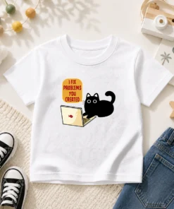 Hot I Fix Problems You Created Kids T-Shirt