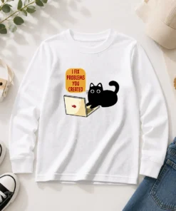 Hot I Fix Problems You Created Long Sleeve Shirt