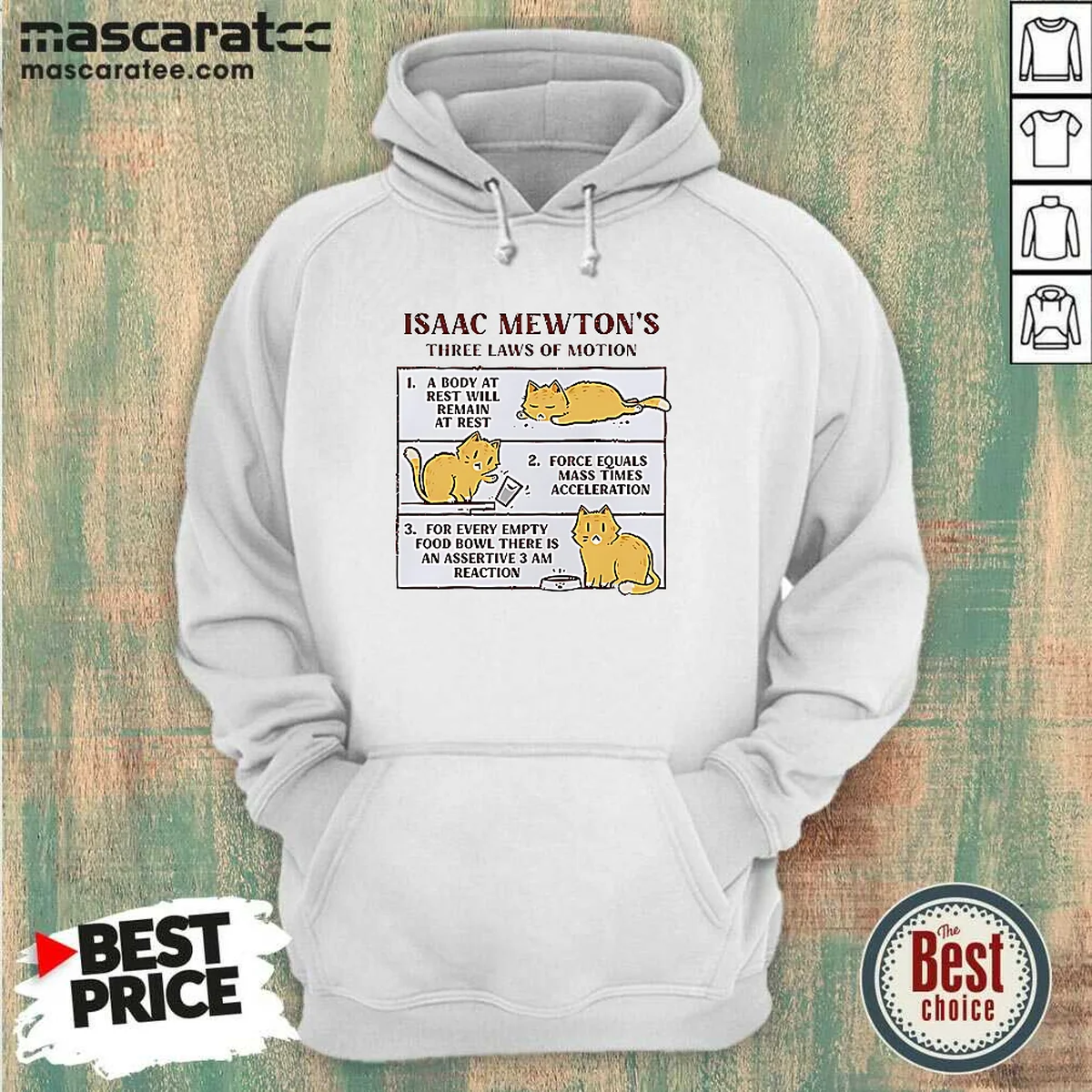 Hot Isaac Mewton'S Three Laws Of Hoodie Hot Isaac Mewton'S Three Laws Of Hoodie