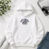 Hot Kid'S Racing Louisville Soccer Player Grey Hoodie showing front view with long sleeves and hood