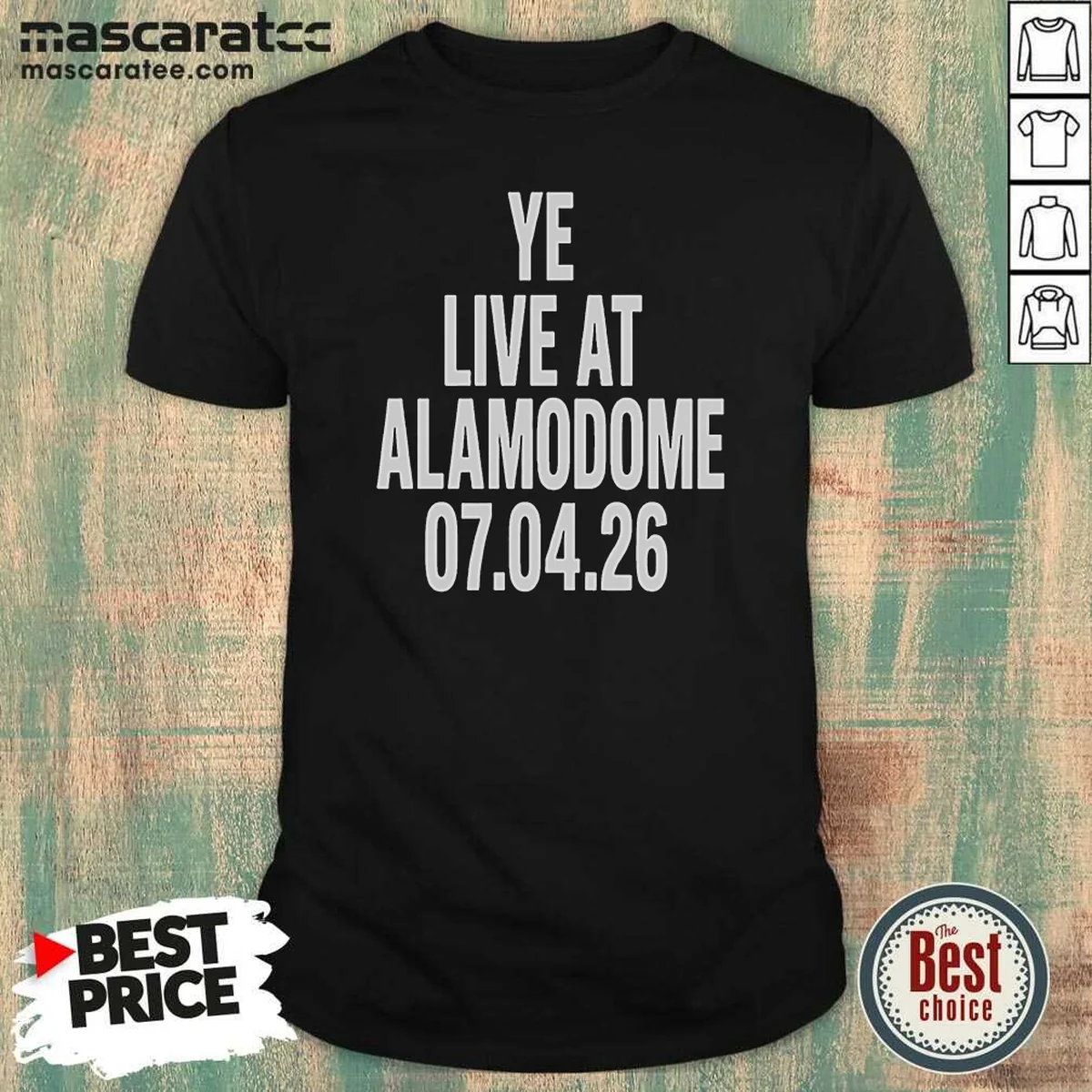 Hot Pretty Ye Live At Alamodome Shirt Hot Pretty Ye Live At Alamodome Shirt