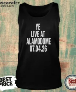 Hot Pretty Ye Live At Alamodome July 4 2026 Tank Top