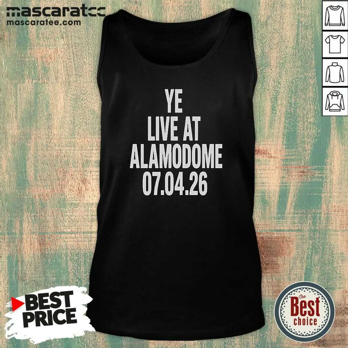 Hot Pretty Ye Live At Alamodome Tank Top Hot Pretty Ye Live At Alamodome Tank Top