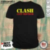 Nice Clash City Rocker shirt optimized showing a classic crew neck and short sleeves in a high-quality fabric
