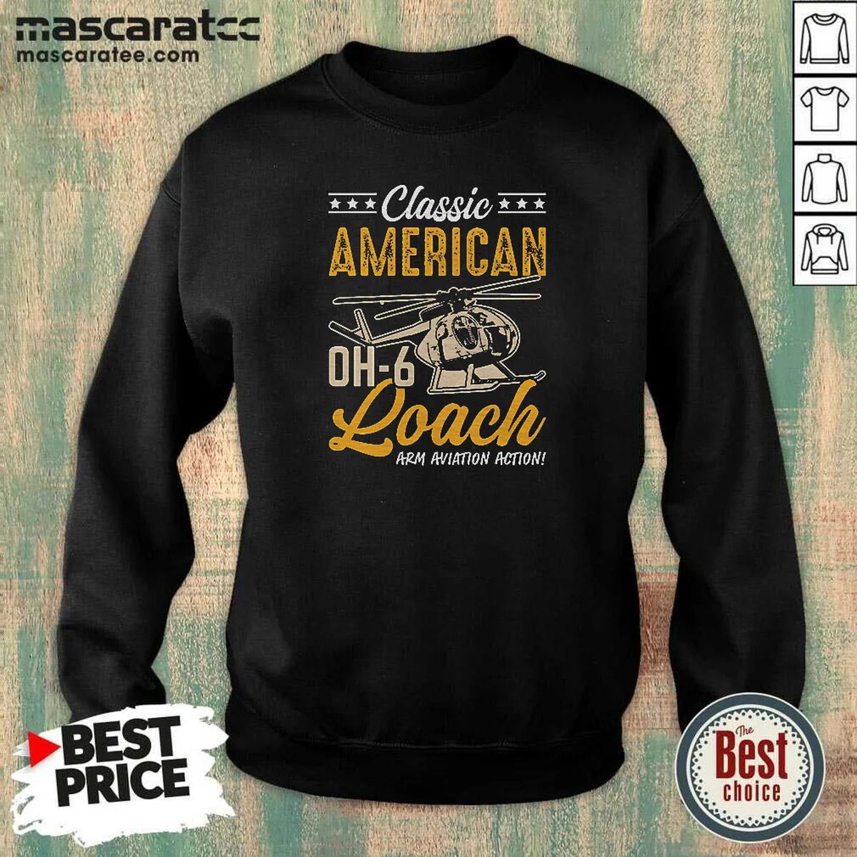 Nice Classic American Hughes OH 6 Sweatshirt Nice Classic American Hughes OH 6 Sweatshirt
