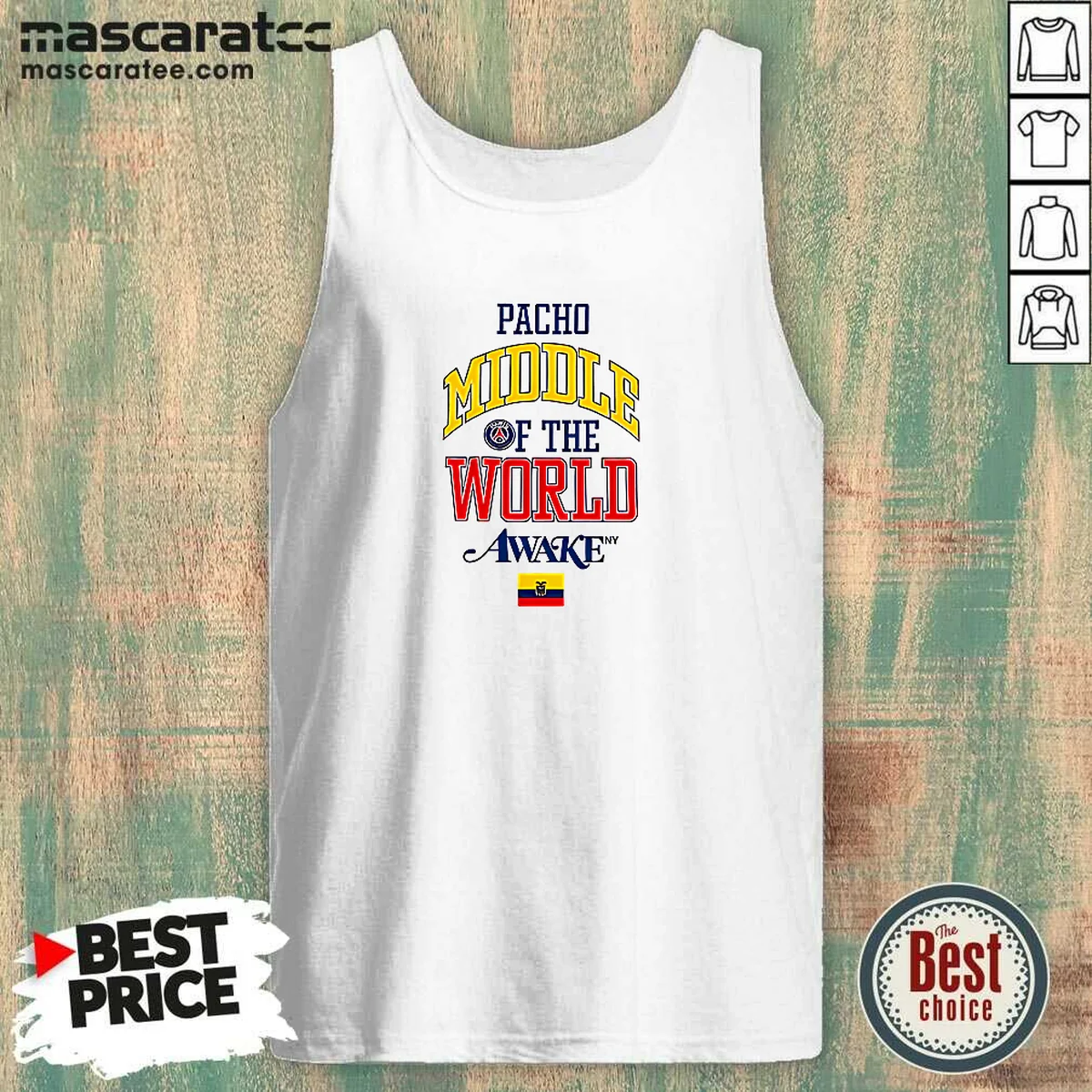 Nice William Pacho Paris Saint Germain Tank Top