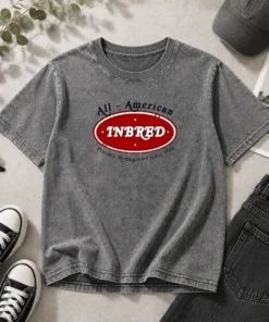 Official All American Inbred Proudly Homegrown Since 1998 Washed T-Shirt