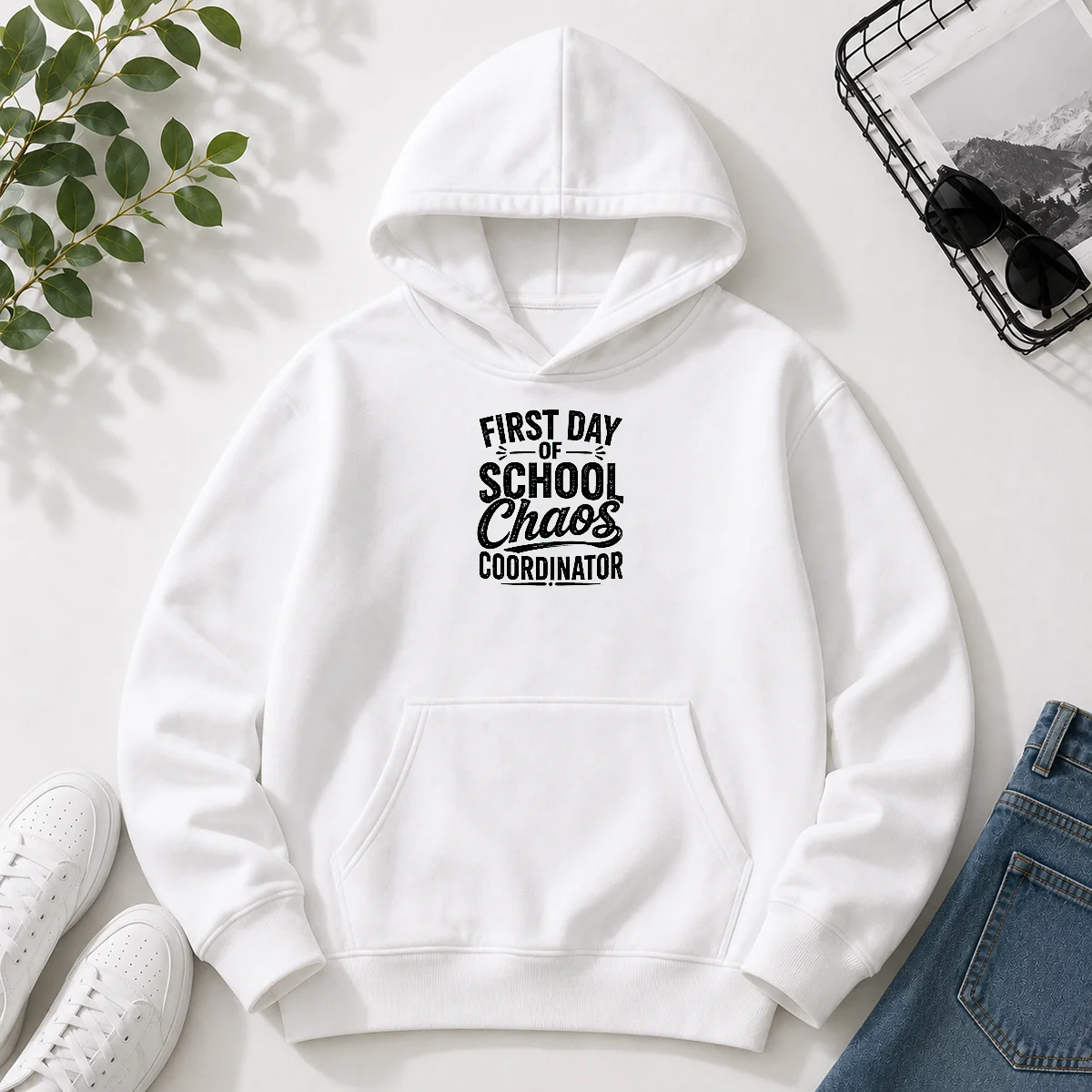Official First Day Of School Chaos Hoodie Official First Day Of School Chaos Hoodie