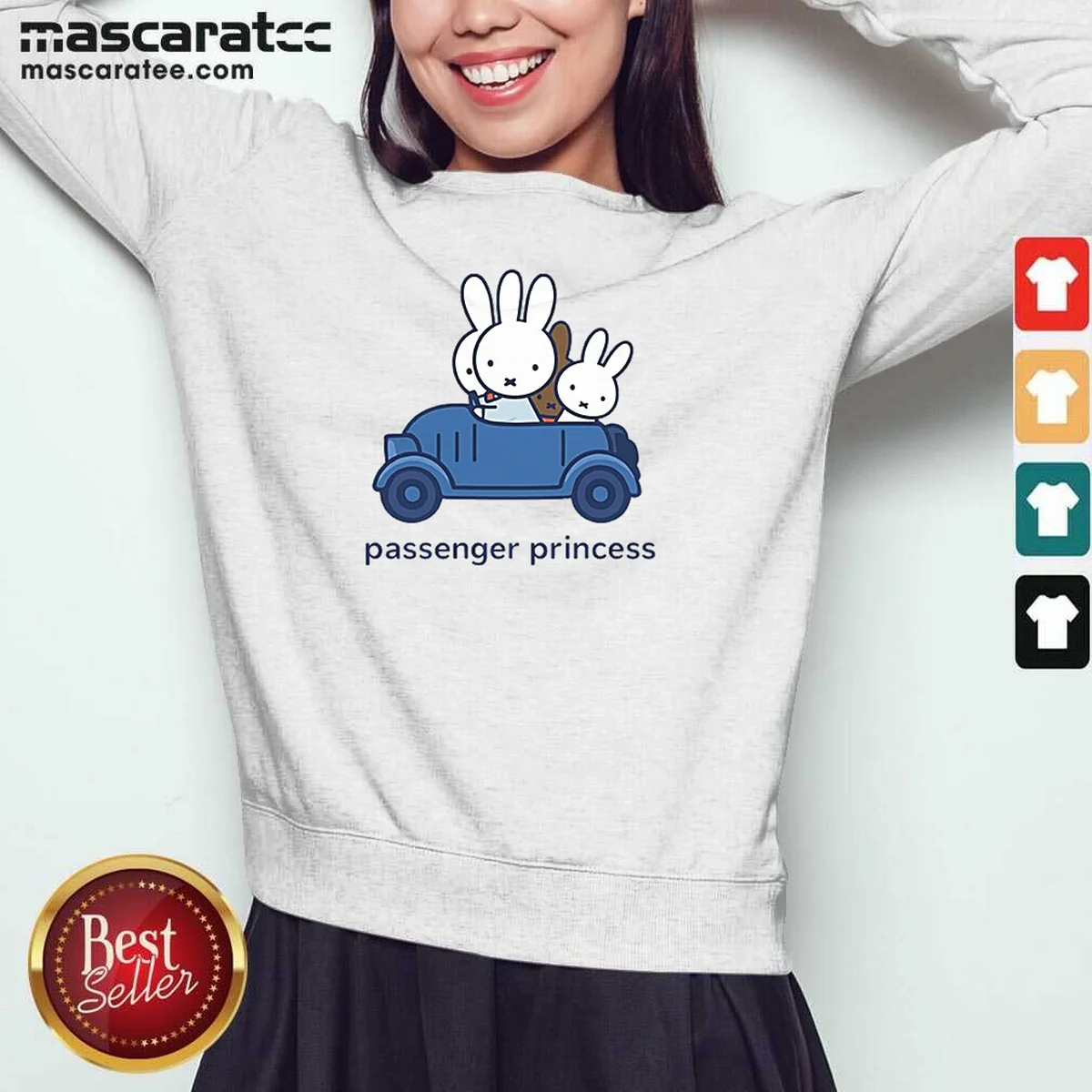 Official Miffy Passenger Princess Bunny Cute Rabbit Sweatshirt