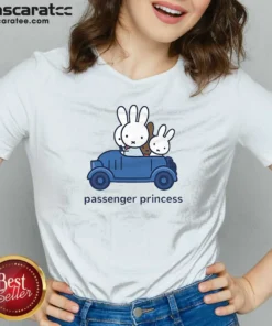 Official Miffy Passenger Princess Bunny Cute Rabbit V-Neck Shirt