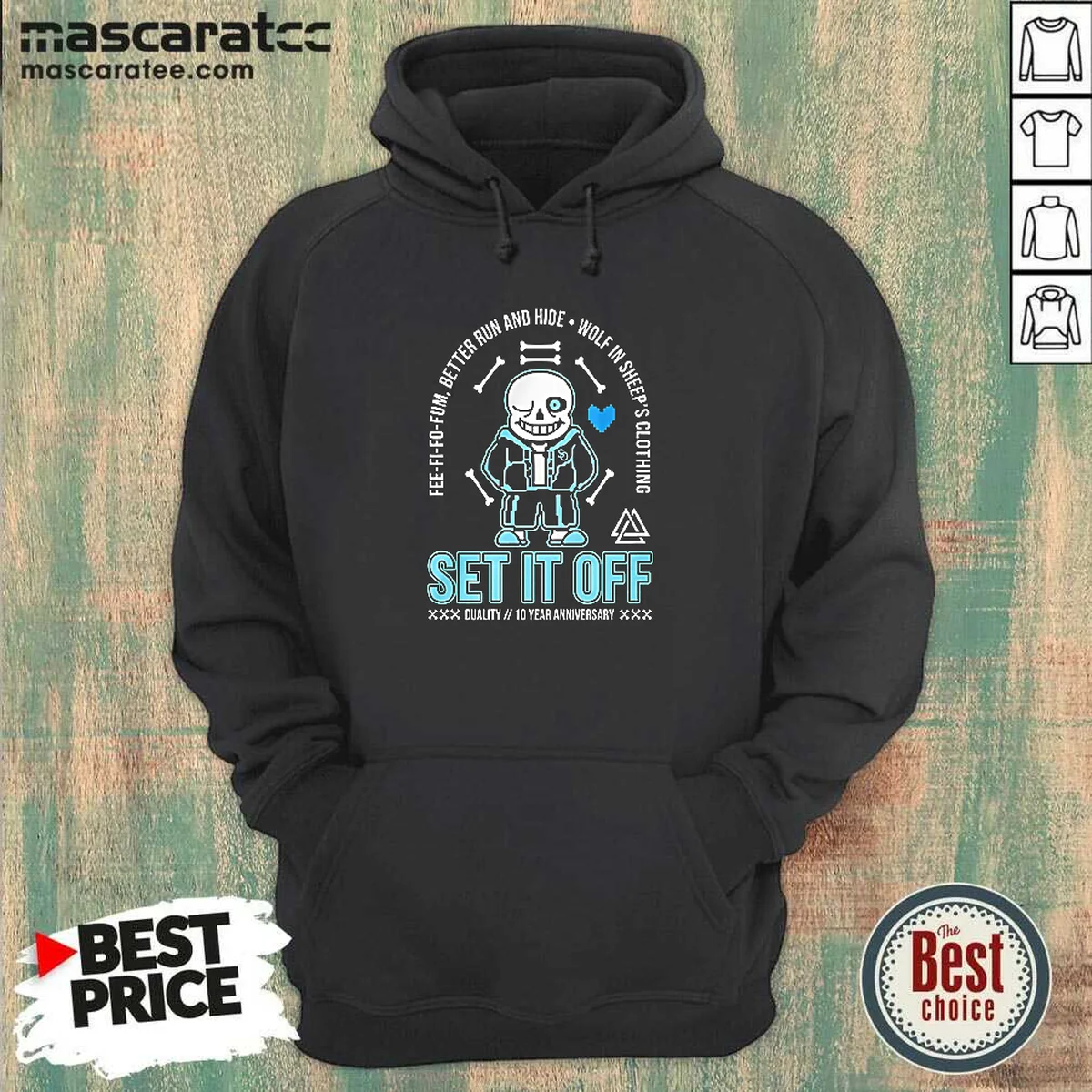 Official Set It Off Duality 10 Hoodie Official Set It Off Duality 10 Hoodie