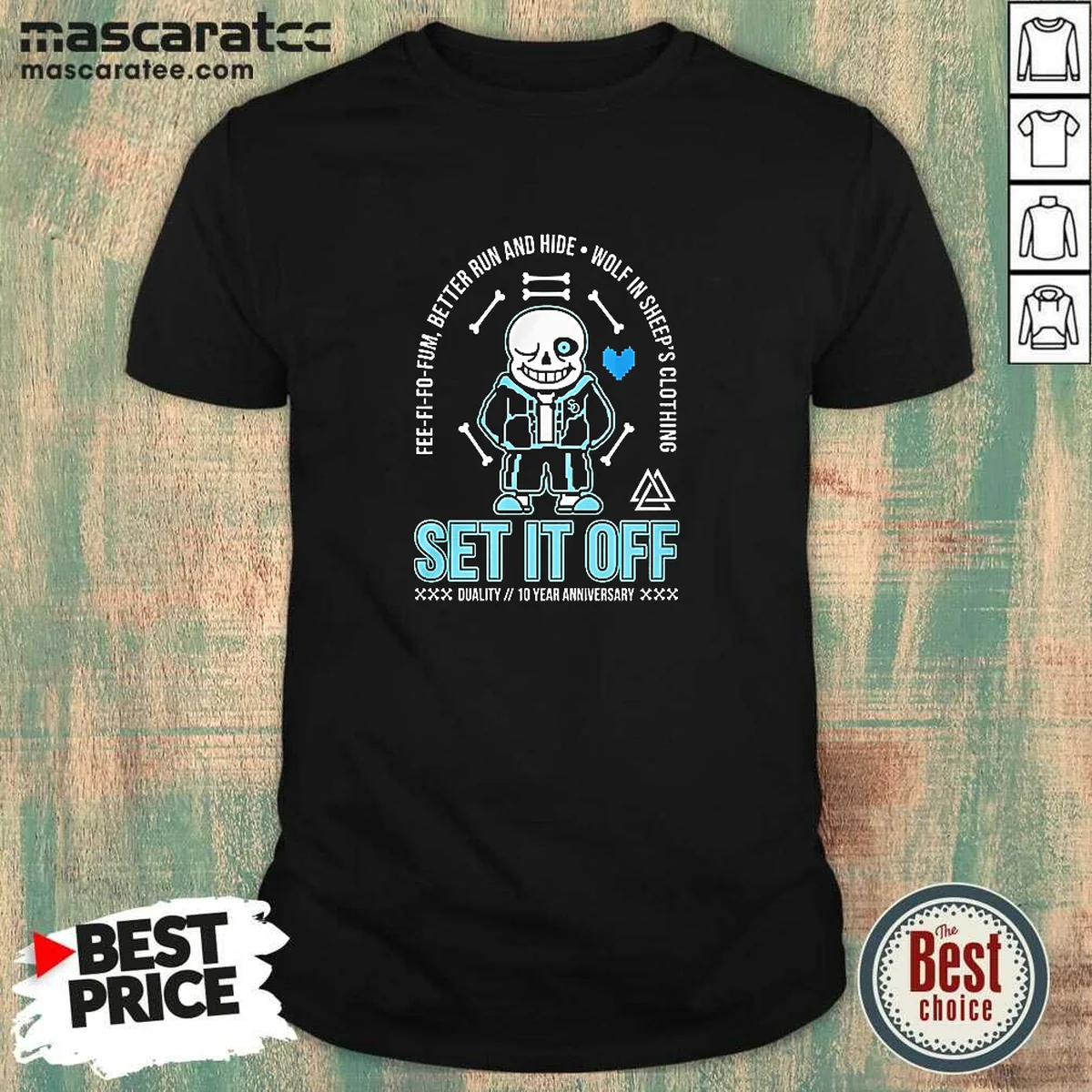 Official Set It Off Duality 10 Shirt Official Set It Off Duality 10 Shirt