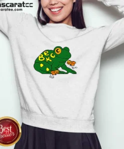 Original Beck Frog With Flies Alternative Rock Indie Music Sweatshirt