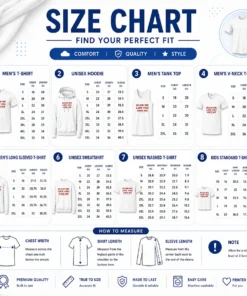 Size chart for Original Blow Me Like You Owe Me Toxic Season Club with measurements in inches and cm