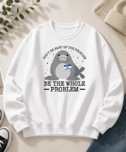 Original Hello My Name Is Neil Funny Seal Character Copy Sweater