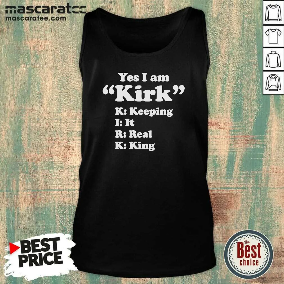 Original Officials Yes I Am Kirk Tank Top Original Officials Yes I Am Kirk Tank Top