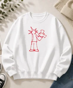 Original Statue Of Liberty New York City Sketch Art Doodle Minimal Line Drawing Sweater