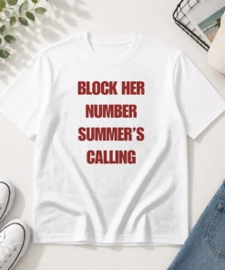 Premium Block Her Number Summer'S Calling Summer Vibes