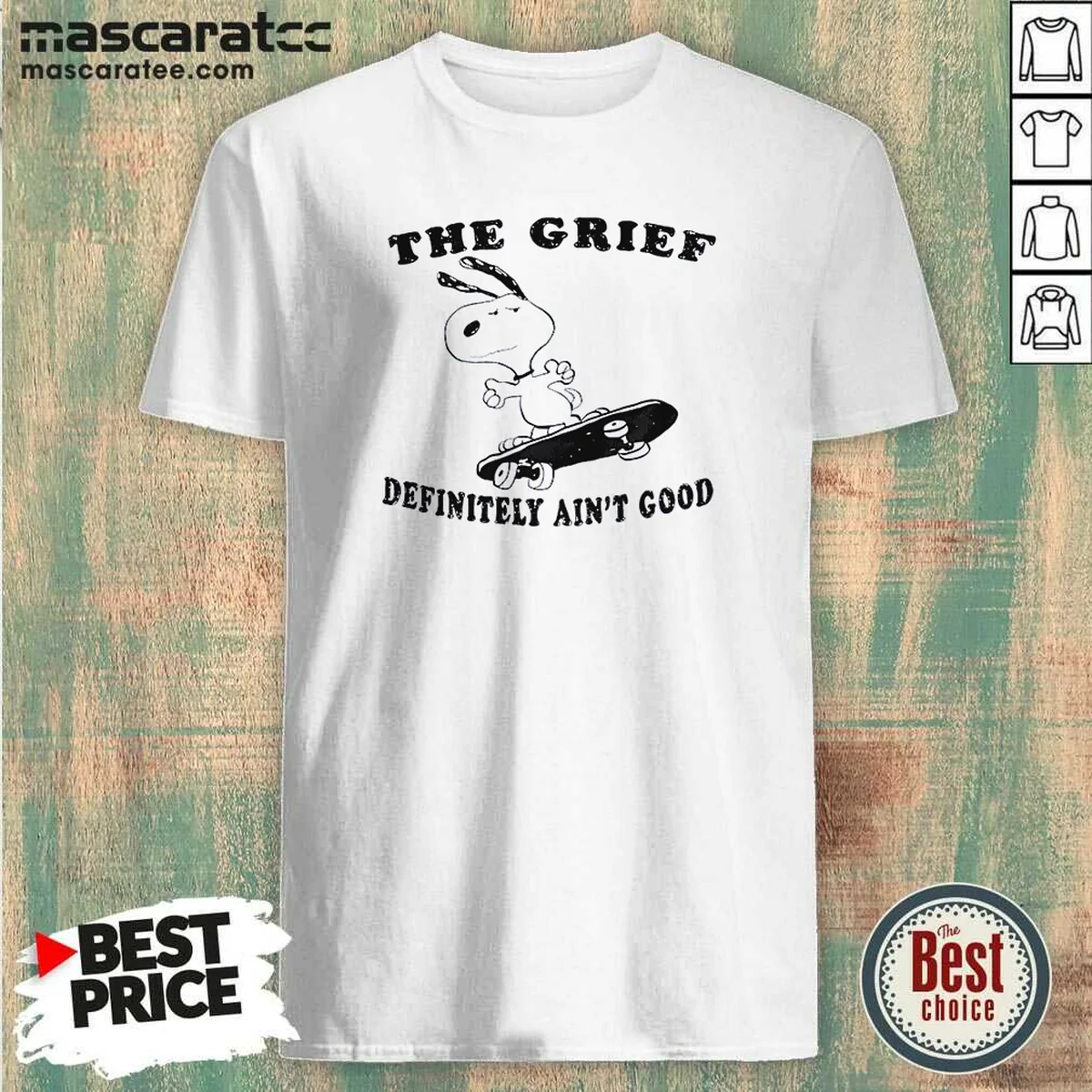 Premium The Grief Definitely Ain'T Good Shirt Premium The Grief Definitely Ain'T Good Shirt