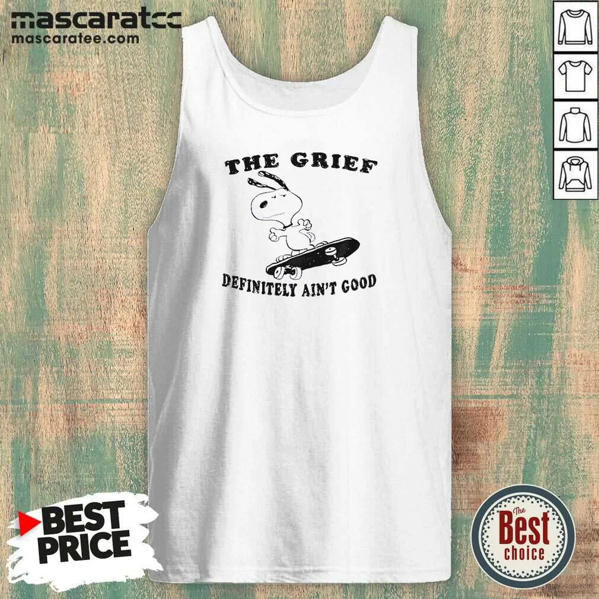Premium The Grief Definitely Ain'T Good Tank Top Premium The Grief Definitely Ain'T Good Tank Top