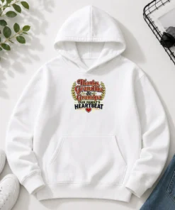Pretty Grandparents Day Typography Thanks For Family Gratitud Hoodie
