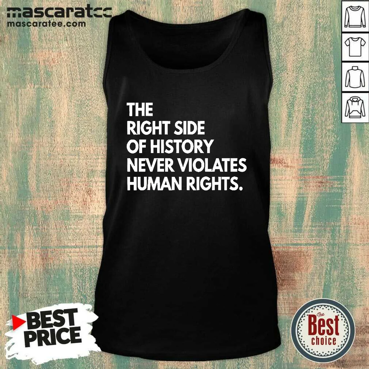 Pretty The Right Side Of History Tank Top Pretty The Right Side Of History Tank Top