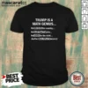 Pretty Trump Is A Math Genius Divides Subtracts Adds And Multiplies Political Satire shirt on white background