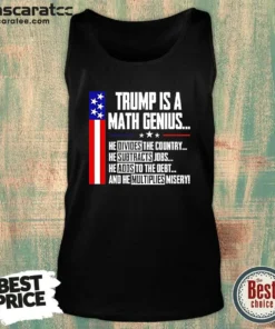 Pretty Trump Is A Math Genius Tank Top