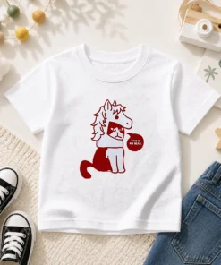 Top Cat Wearing Horse Mask This Is My Year Kids T-Shirt
