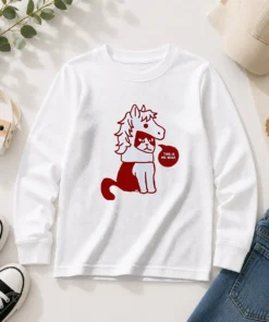 Top Cat Wearing Horse Mask This Is My Year Long Sleeve Shirt
