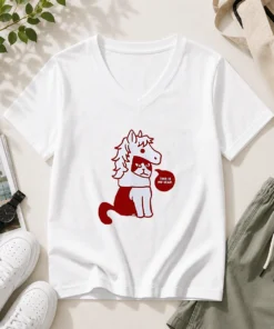 Top Cat Wearing Horse Mask This Is My Year V-Neck Shirt