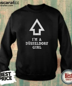 Top I'M A Dusseldorf Girl AOP Sweatshirt