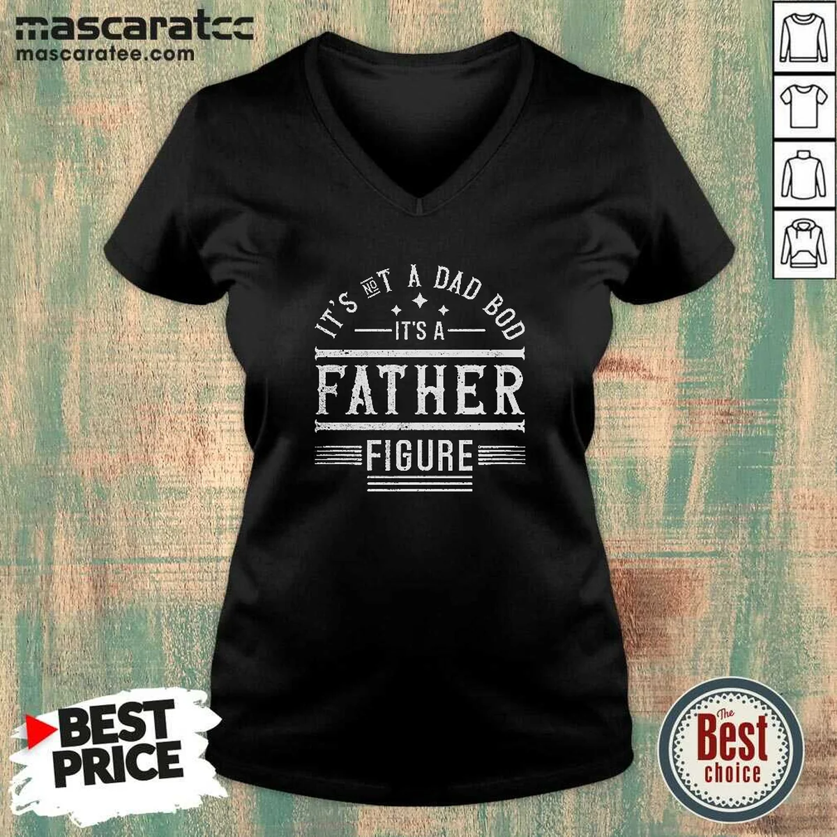 Top It'S Not A Dad Bod V-Neck Shirt Top It'S Not A Dad Bod V-Neck Shirt