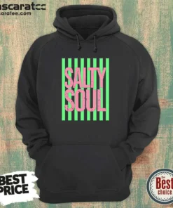 Top Salty Soul Retro Stripes Sunshine Hoodie