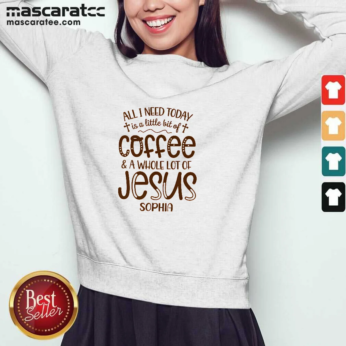 Top Whole Lot Of Jesus Sweatshirt