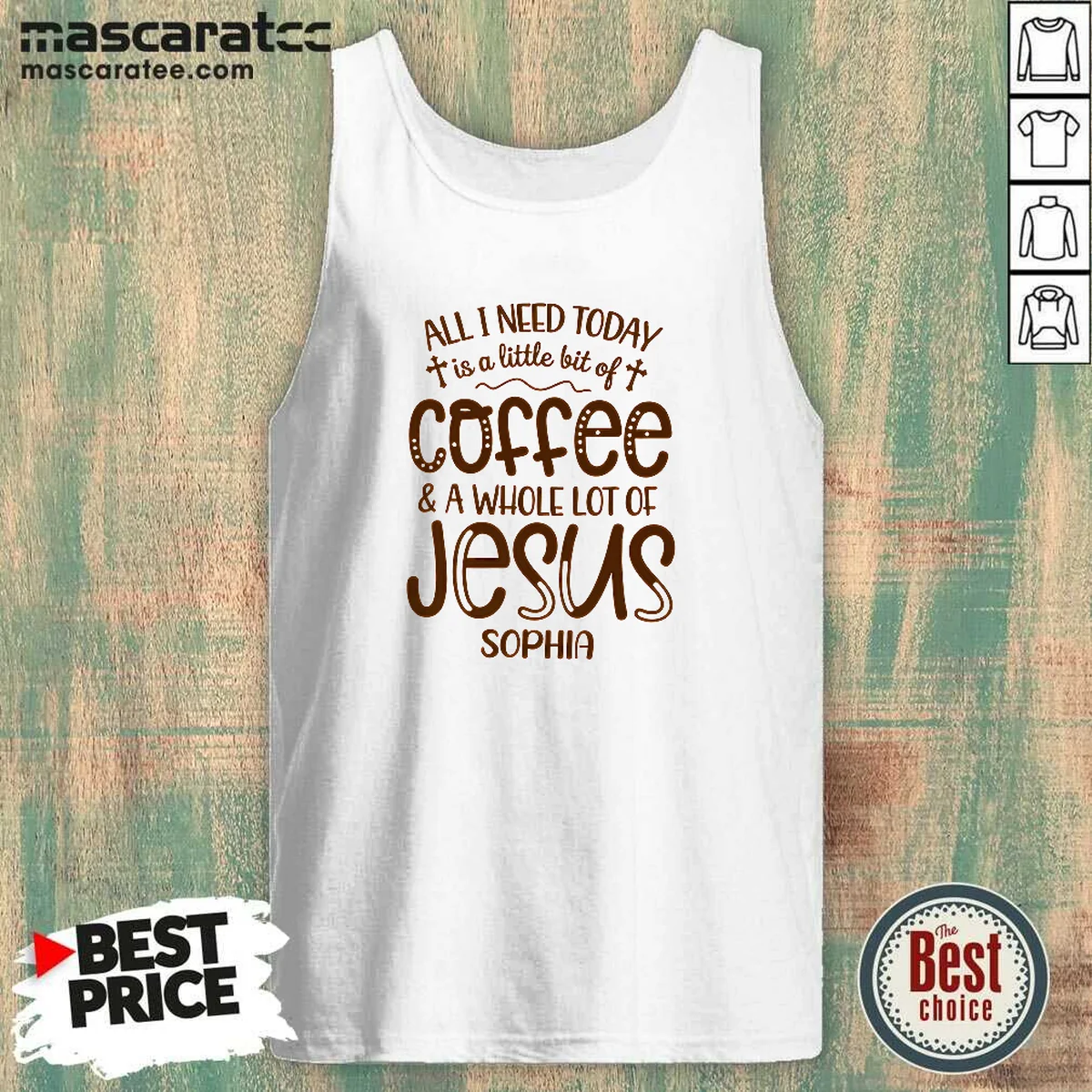 Top Whole Lot Of Jesus Tank Top Top Whole Lot Of Jesus Tank Top
