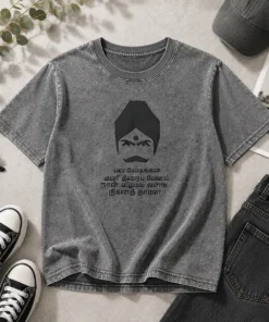 Awesome Tamil Cultural Icon Minimalist Washed T-Shirt