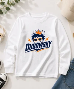 Good Dubowsky Cool King Crown Sunglasses Mascot Logo Long Sleeve Shirt