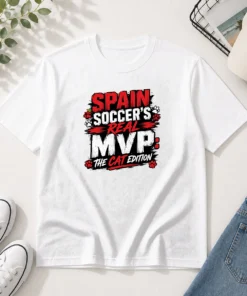 Hot Spain Soccer Cat Meme Streetwear