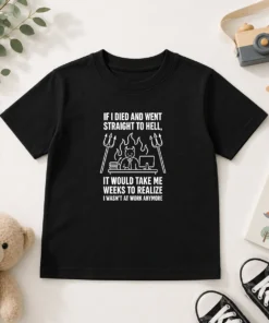 Nice Taking Me Weeks To Realize I Wasn'T At Work Anymore Geek Kids T-Shirt