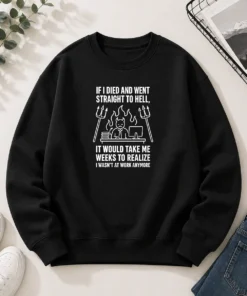 Nice Taking Me Weeks To Realize I Wasn'T At Work Anymore Geek Sweater