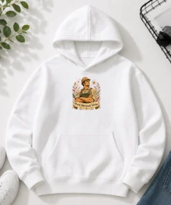 Original American Labour Day Proud Worker Boho Hoodie