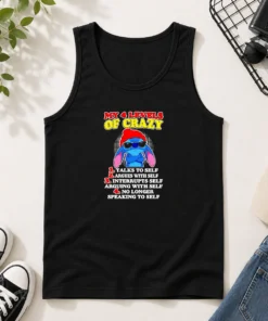Pretty Stitch Lilo And Stitch My 4 Levels Of Crazy Talks To Self Argues With Self Tank Top